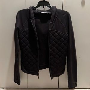 The North Face Zip Up Quilted Hoodie Small